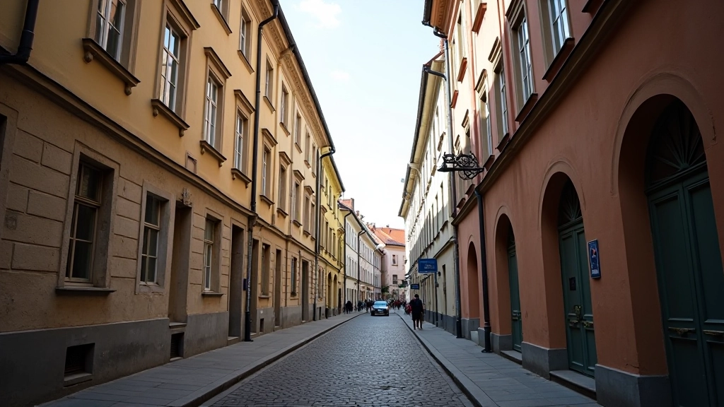 Pilies gatvės architektūra ir senieji pastatai Vilniuje